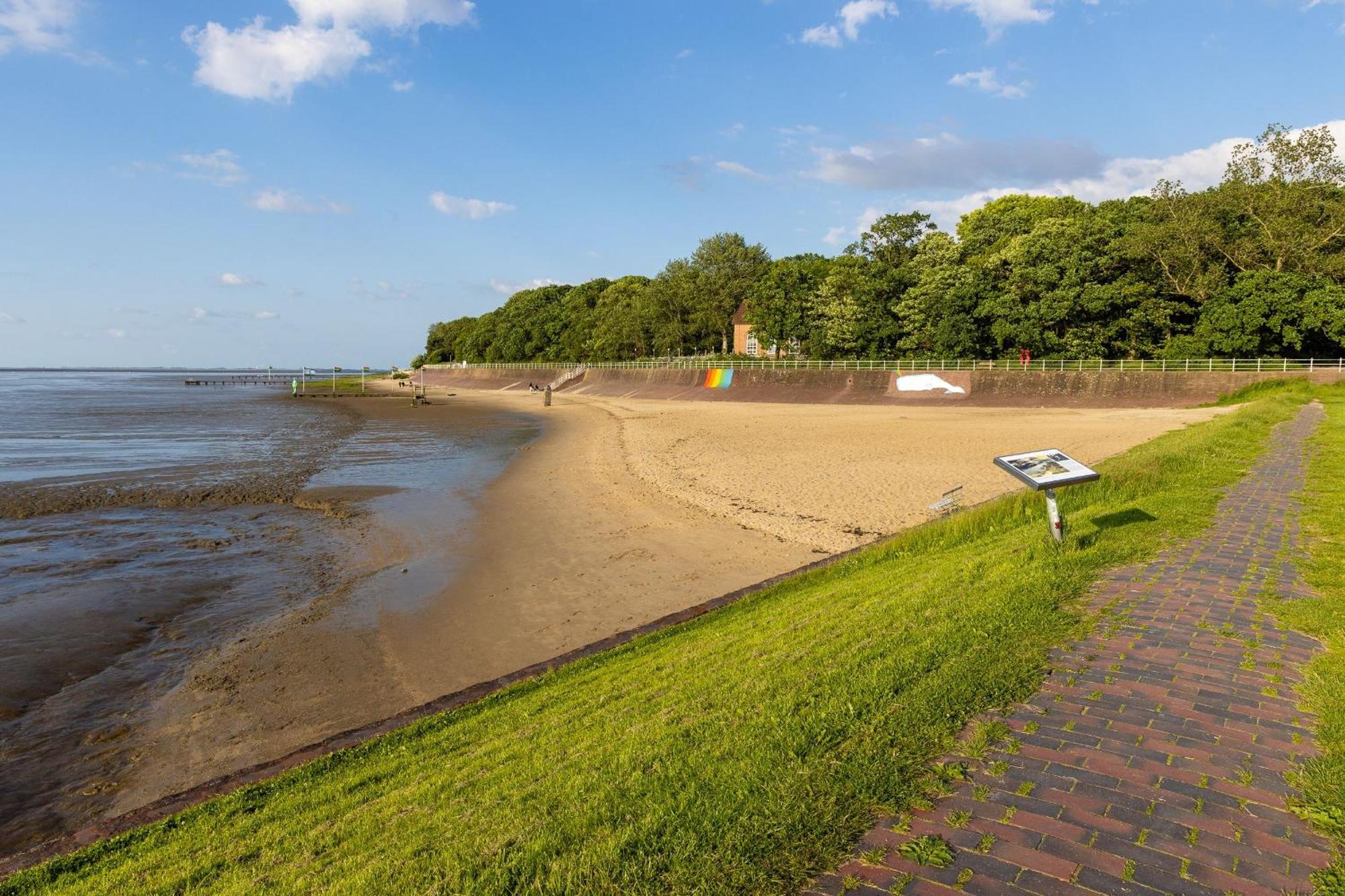 Ferienhaus Liegeplatz Dangast Exterior foto